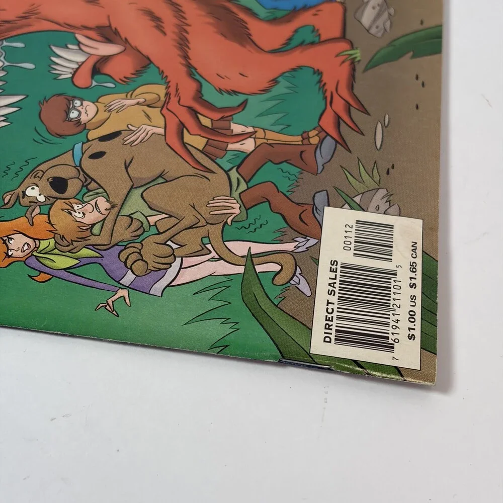 Scooby-Doo #1 DC Comics 2003 2nd Print w/ Garbage Pail Kids Stickers